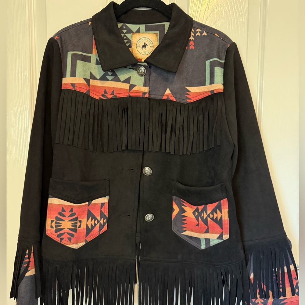 Fringe Aztec Jacket! - image 1